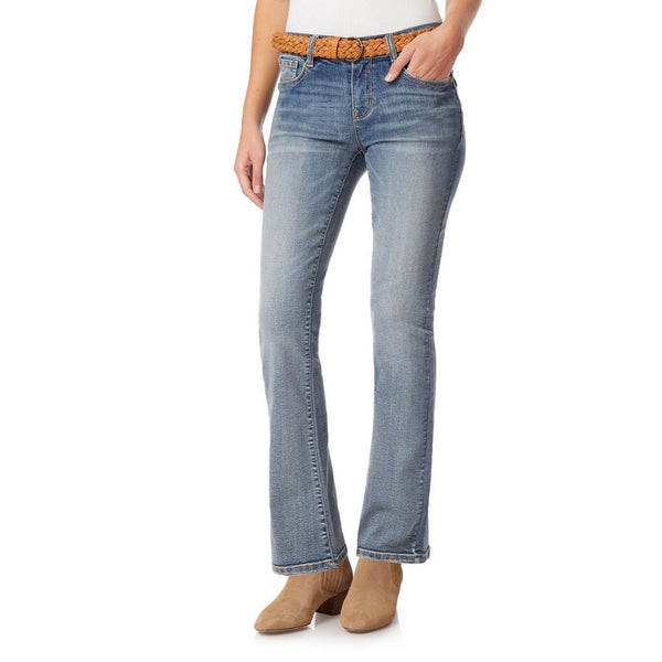 Slim bootcut jeans for juniors hotsell