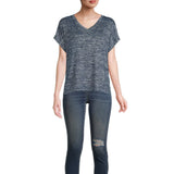 NWT Time and Tru Women's Short Sleeve Textured Top