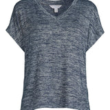 NWT Time and Tru Women's Short Sleeve Textured Top