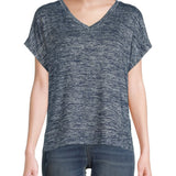 NWT Time and Tru Women's Short Sleeve Textured Top