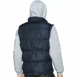 US Polo Assn Vest Puffer Jacket Removable Sleeves Men's XXL Blue Hoodie